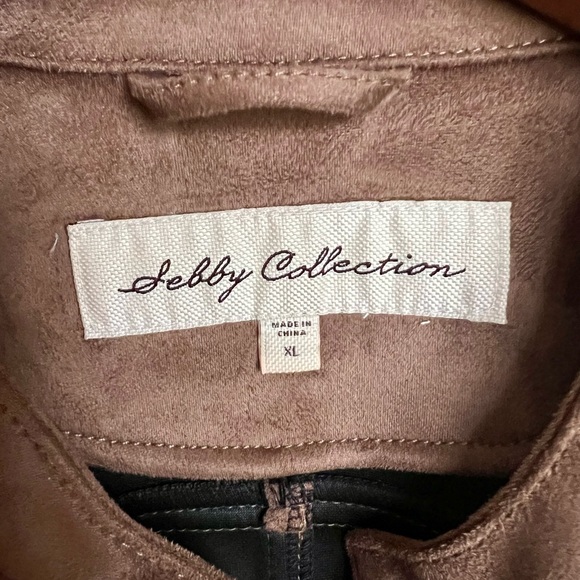 Sebby faux suede moto jacket - Picture 4 of 9